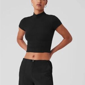 ALO tight turtle neck shirt